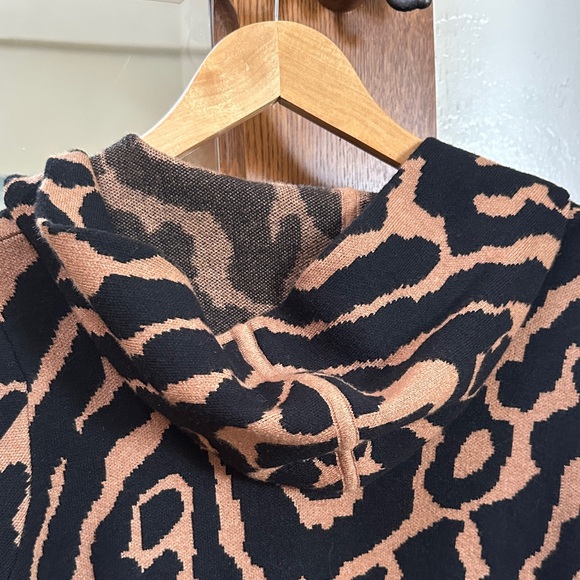 H by Halston Brown and Black Open Cardigan - Picture 7 of 8